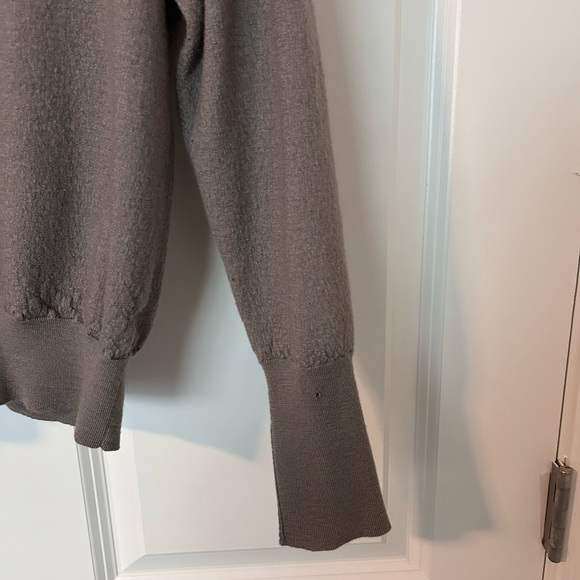 Loro Piana Taupe Womens Crewneck Sweater cashmere and silk - Picture 10 of 13